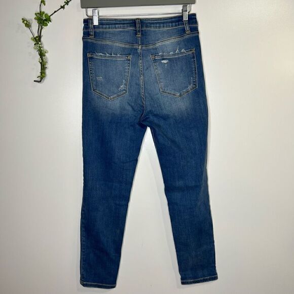 Vervet High Rise Skinny Jeans Distressed - Picture 7 of 10